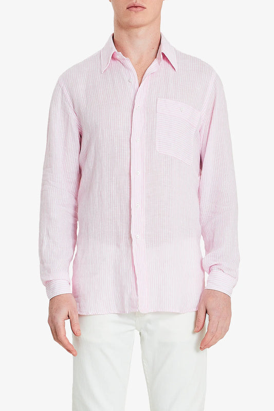 Image of Shirts. Product name - January Pink in Pink colour by brand - Anthony Squires