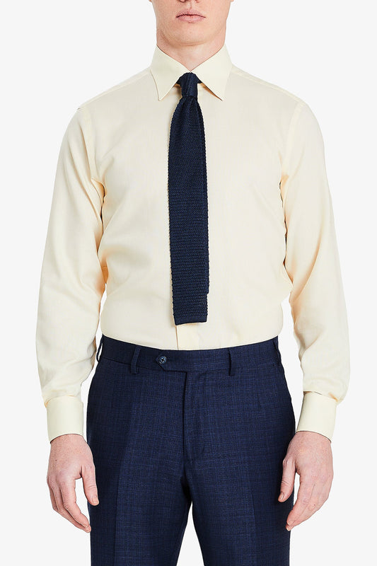 Image of Shirts. Product name - Norris Yellow in Yellow colour by brand - Anthony Squires