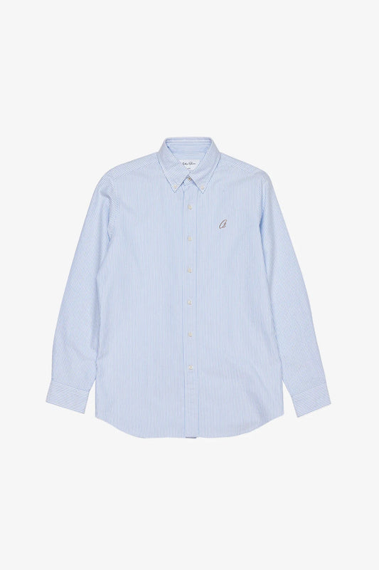 Anthony Squires Kane Light Stripe Shirt (Blue)