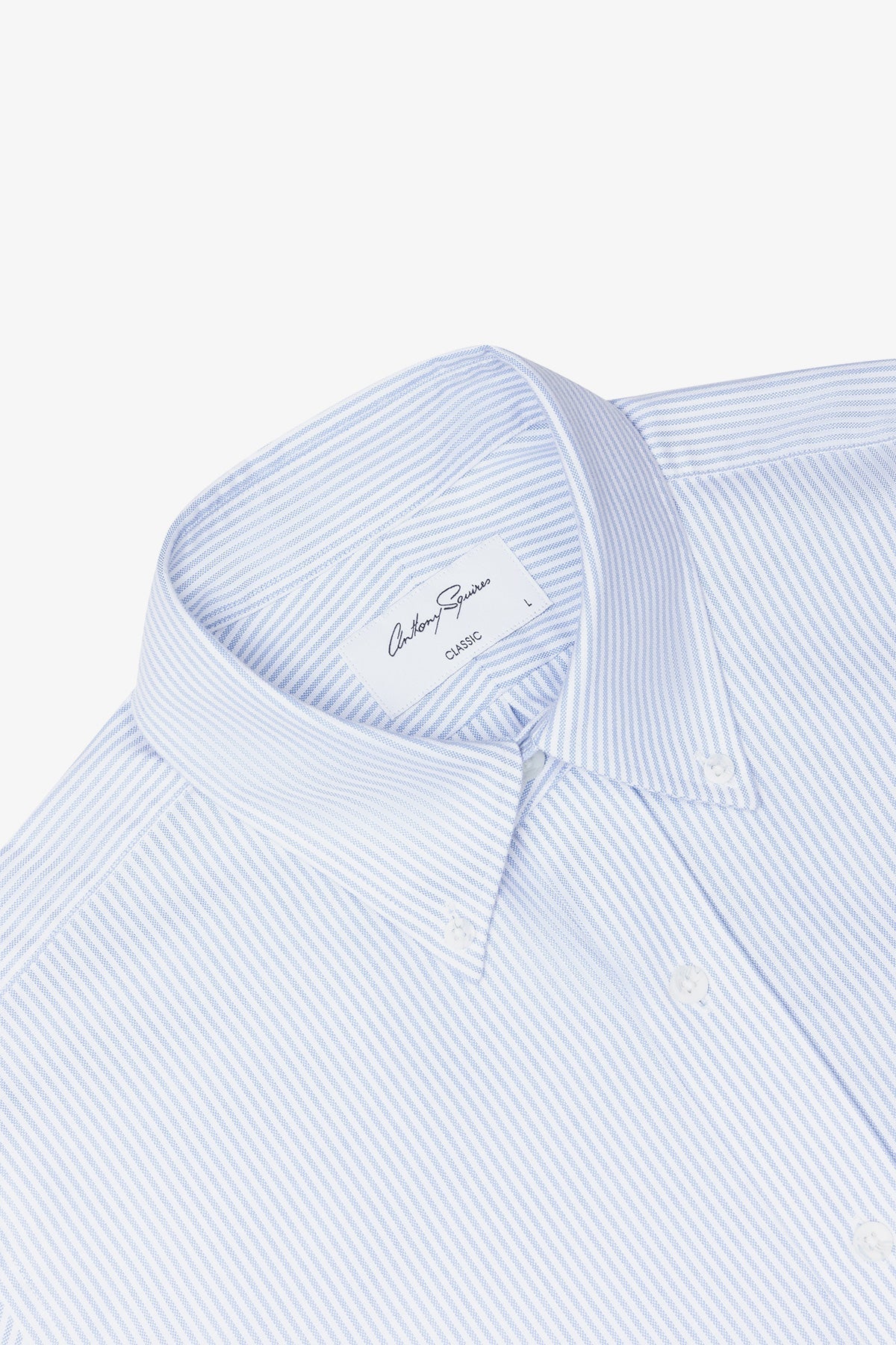 Anthony Squires Kane Stripe Oxford (Blue)