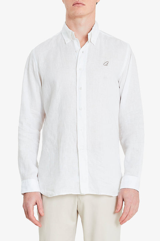 Image of Shirts. Productname: Kane White in White colour by brand - Anthony Squires