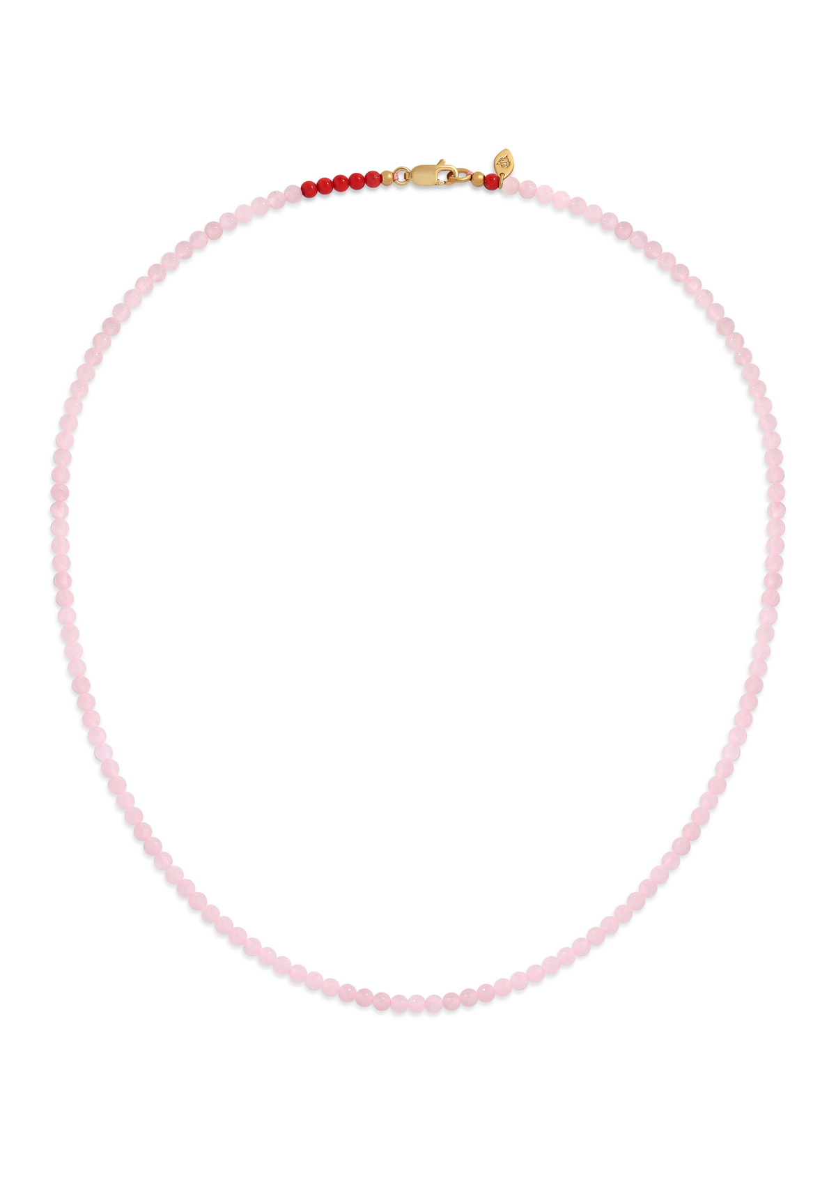 Image of Accessories. Productname: Auguste The Label Amulet Gemstone Necklace in Print colour by brand - Auguste The Label
