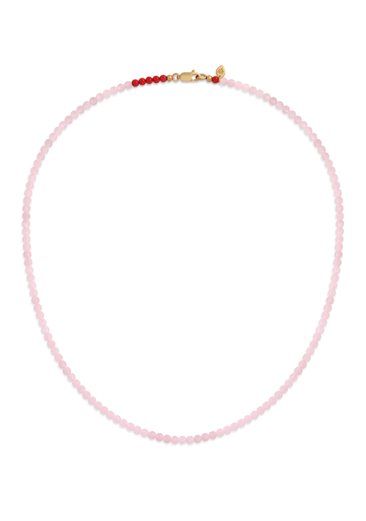 Image of Accessories. Productname: Auguste The Label Amulet Gemstone Necklace in Print colour by brand - Auguste The Label
