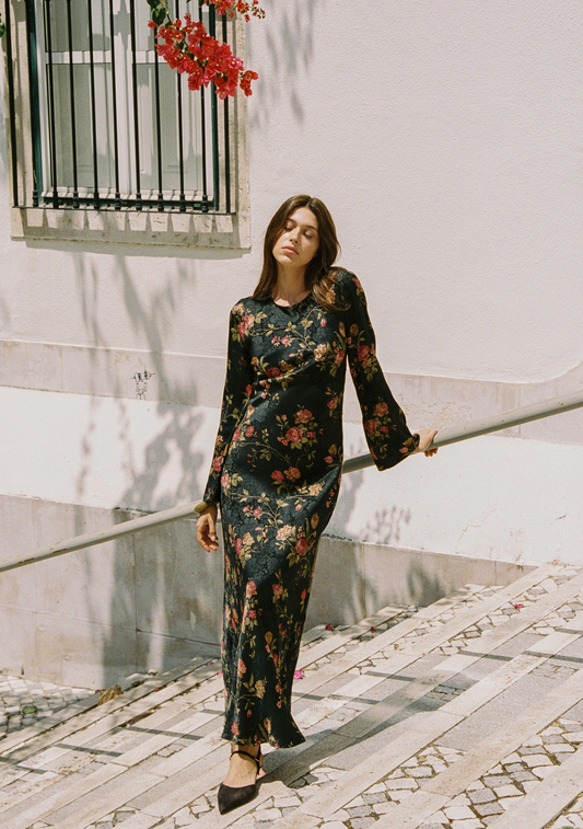 Image of Dresses. Productname: Auguste The Label Kalea Maxi Dress in Black colour by brand - Auguste The Label