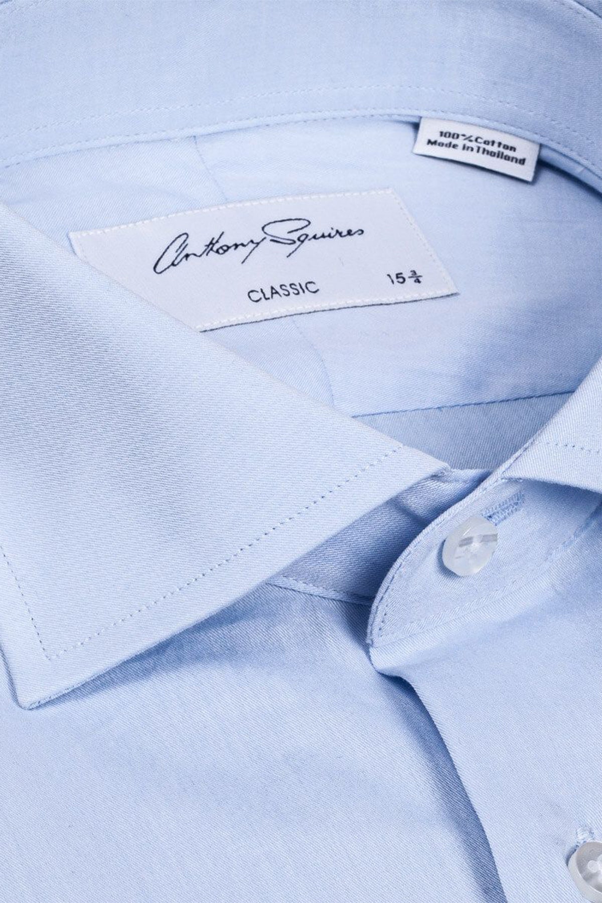 Anthony Squires Nigel Twill Light Shirt (Blue)