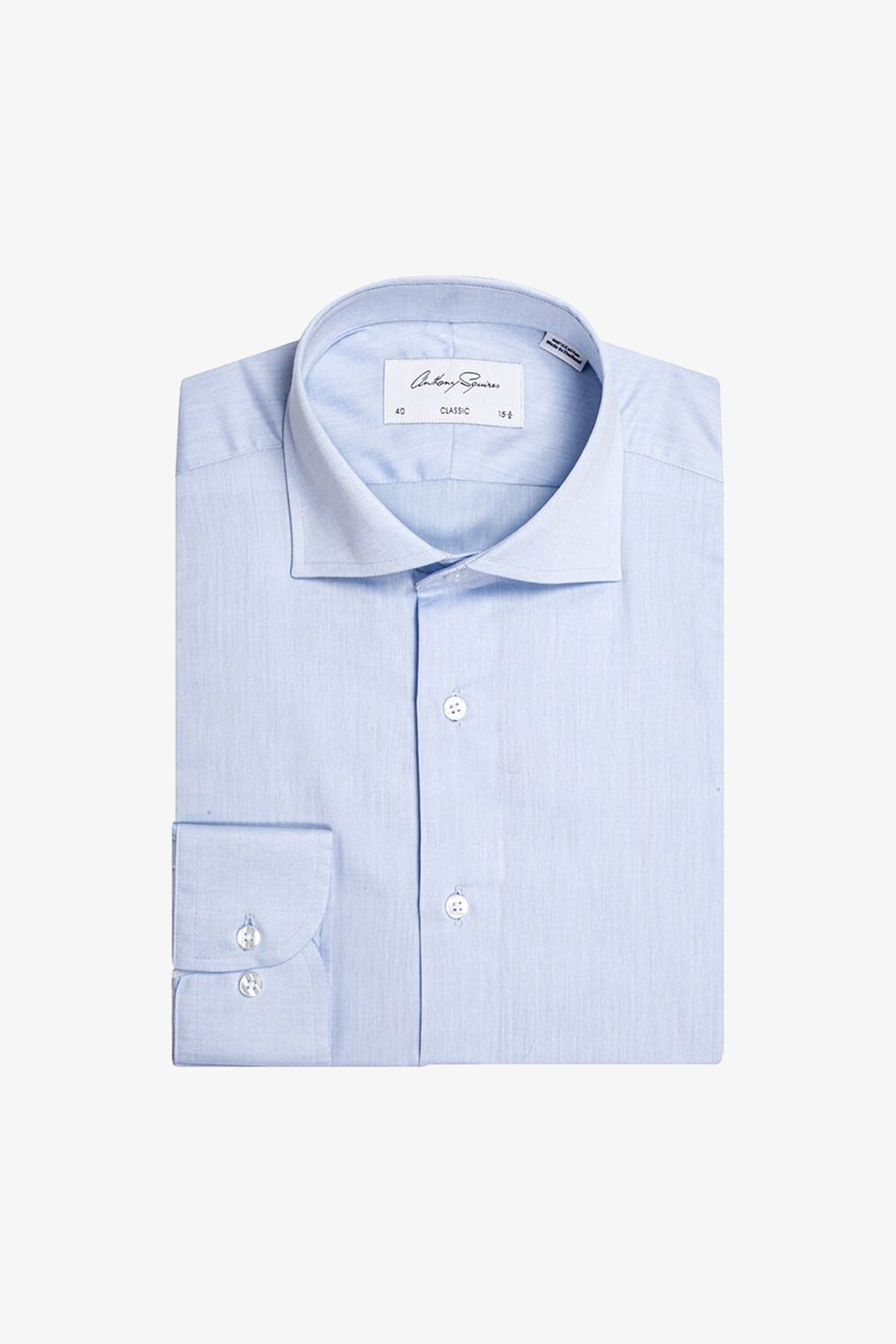 Anthony Squires Nigel Twill Light Shirt (Blue)