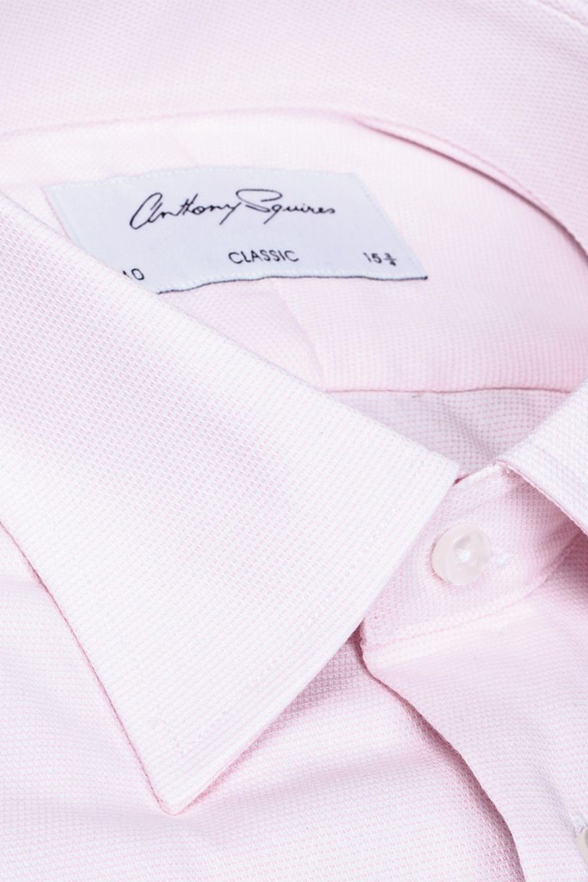 Image of Shirts. Product name - Gus Pink in Pink colour by brand - Anthony Squires