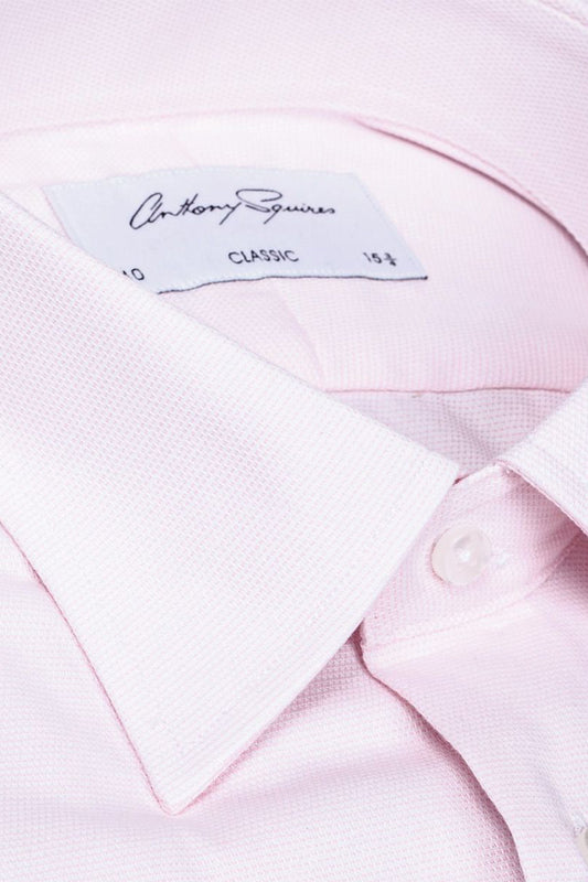 Image of Shirts. Product name - Gus Pink in Pink colour by brand - Anthony Squires