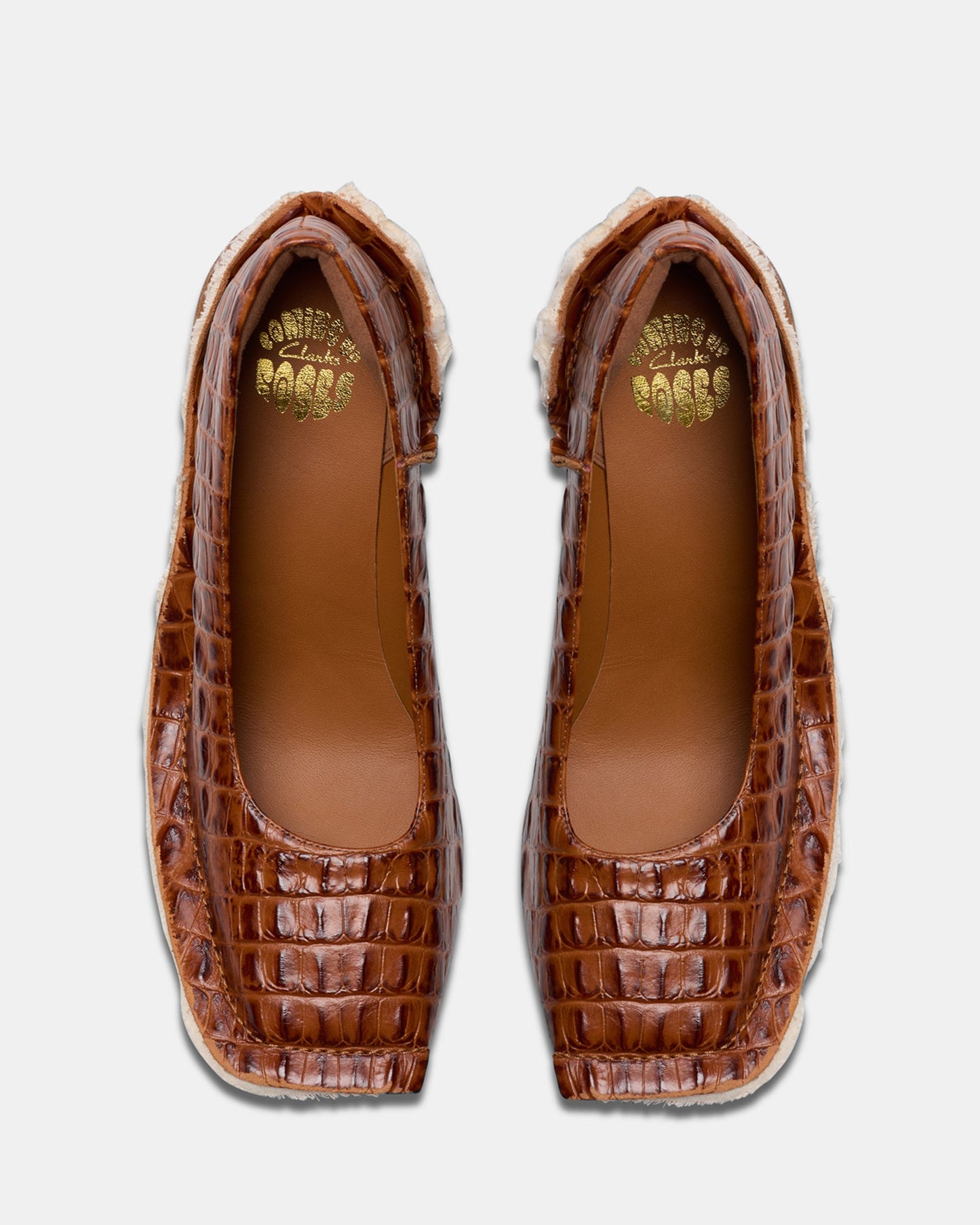 Cur Heel W Tan Leather