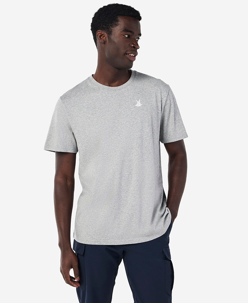Helly Hansen CROSS SAILS T-SHIRT (Grey Melange)