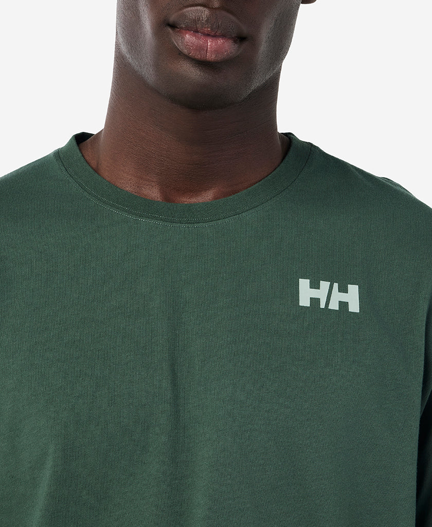 Helly Hansen ERVIK L/S T-SHIRT (Jungle Green)