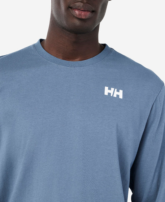 Helly Hansen ERVIK L/S T-SHIRT (Washed Navy)