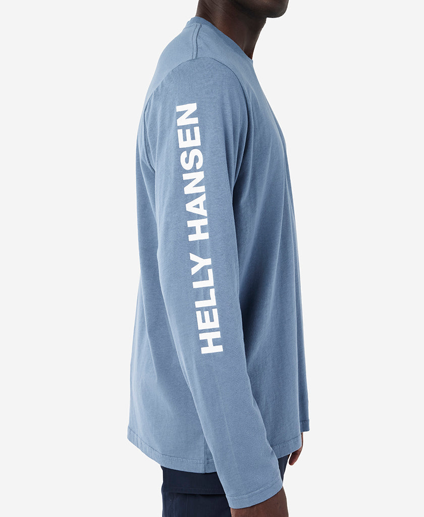 Helly Hansen ERVIK L/S T-SHIRT (Washed Navy)
