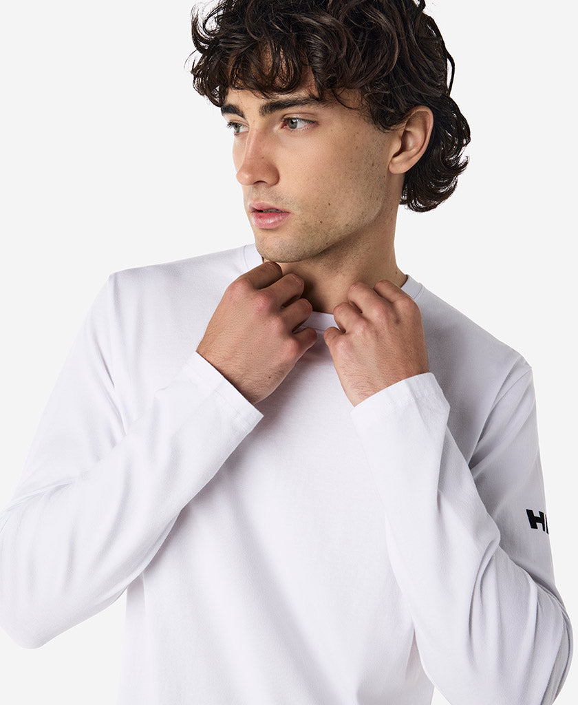 Helly Hansen CREW L/S T-SHIRT (White)