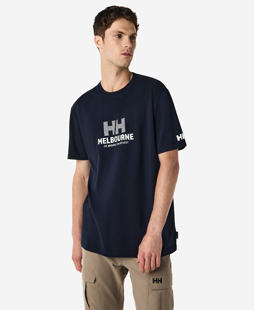 Helly Hansen MELBOURNE T-SHIRT (Navy)