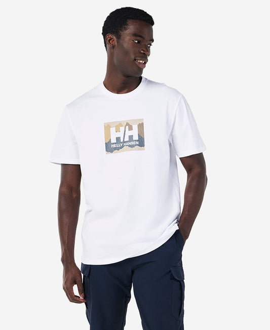 Image of T-Shirts. Product name - BOX FILL 2.0 T-SHIRT, White in White colour by brand - Helly Hansen