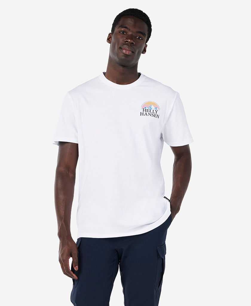 Image of T-Shirts. Product name - PEAK 2.0 T-SHIRT, White in White colour by brand - Helly Hansen