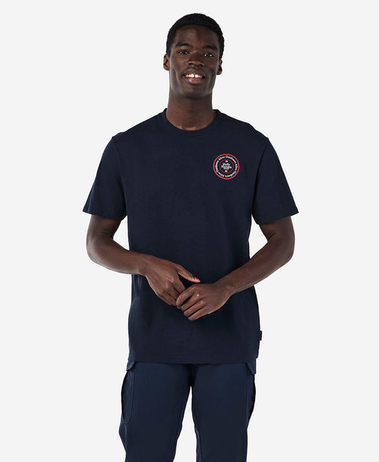 Image of T-Shirts. Product name - ALIVE OUTDOORS T-SHIRT, Navy in Navy colour by brand - Helly Hansen