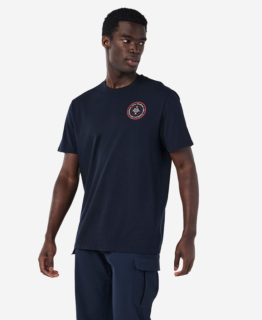 Helly Hansen ALIVE OUTDOORS T-SHIRT (Navy)
