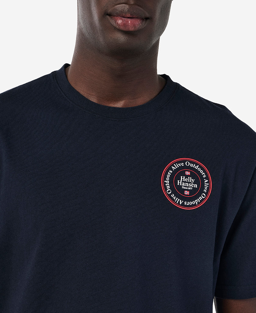 Helly Hansen ALIVE OUTDOORS T-SHIRT (Navy)