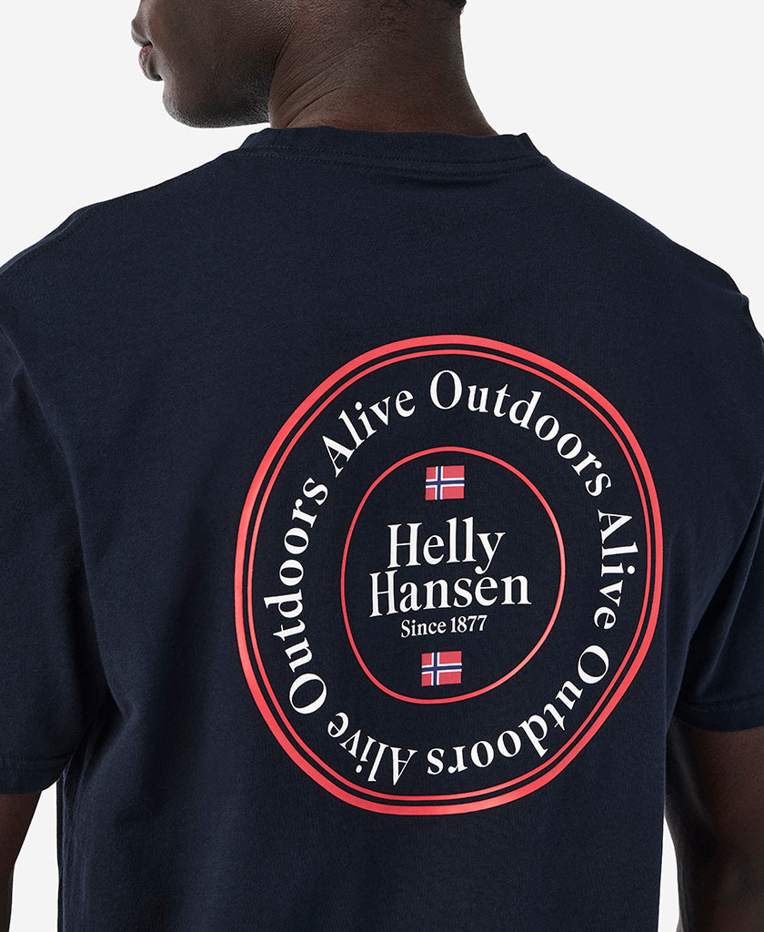 Helly Hansen ALIVE OUTDOORS T-SHIRT (Navy)