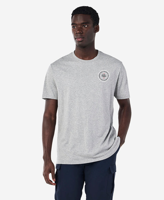 Image of T-Shirts. Product name - ALIVE OUTDOORS T-SHIRT, Grey Melange in Grey Melange colour by brand - Helly Hansen