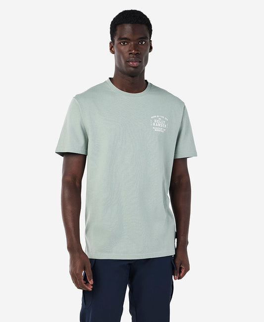 Image of T-Shirts. Product name - RAVINE T-SHIRT, Grey Cactus in Grey Cactus colour by brand - Helly Hansen