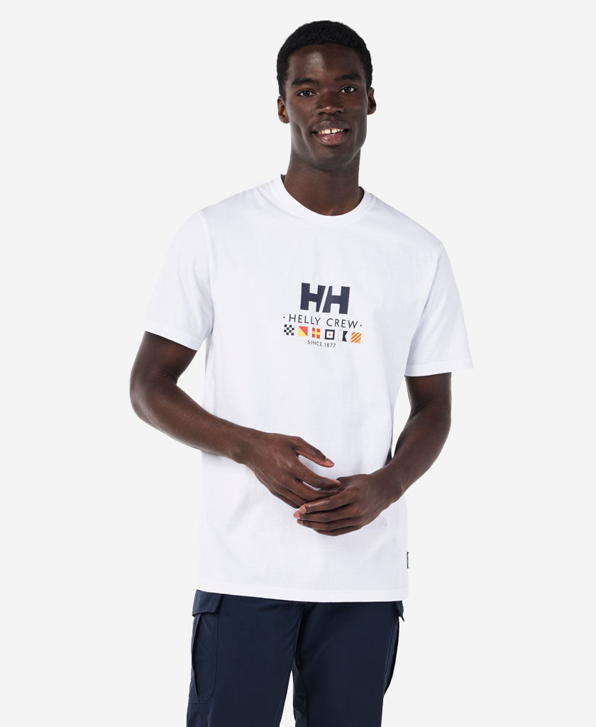 Image of T-Shirts. Product name - SEAFARER T-SHIRT, White in White colour by brand - Helly Hansen