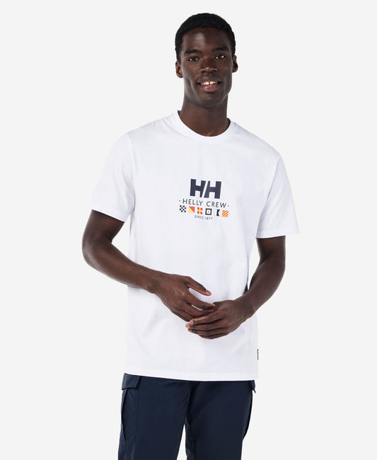 Image of T-Shirts. Product name - SEAFARER T-SHIRT, White in White colour by brand - Helly Hansen