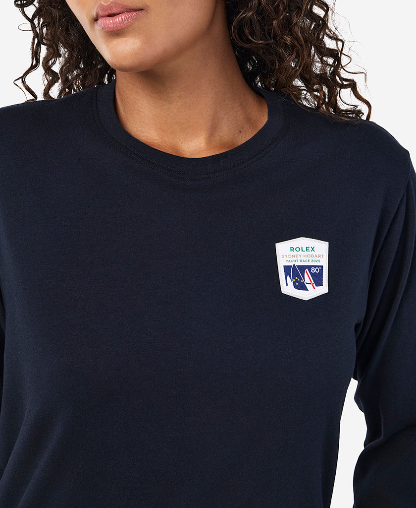 Helly Hansen RSHYR25 BURGEE LS T-SHIRT (Navy)