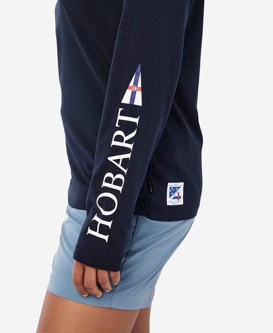 Helly Hansen RSHYR25 BURGEE LS T-SHIRT (Navy)