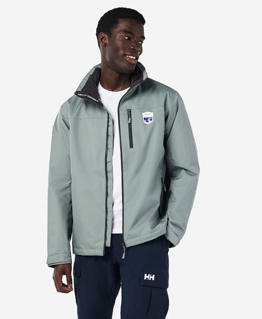 Image of Coats & Jackets. Product name - RSHYR25 CREW MIDLAYER JACKET, Grey Cactus in Grey Cactus colour by brand - Helly Hansen