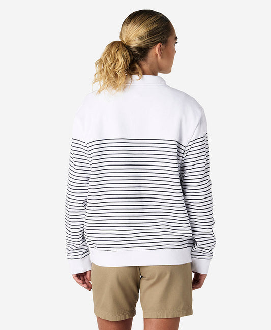 Helly Hansen W DOCK HALF ZIP FLEECE (White)