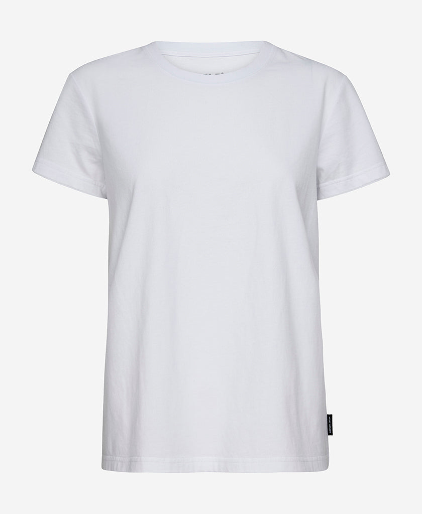 Image of T-Shirts. Product name - W CREW T-SHIRT, White in White colour by brand - Helly Hansen
