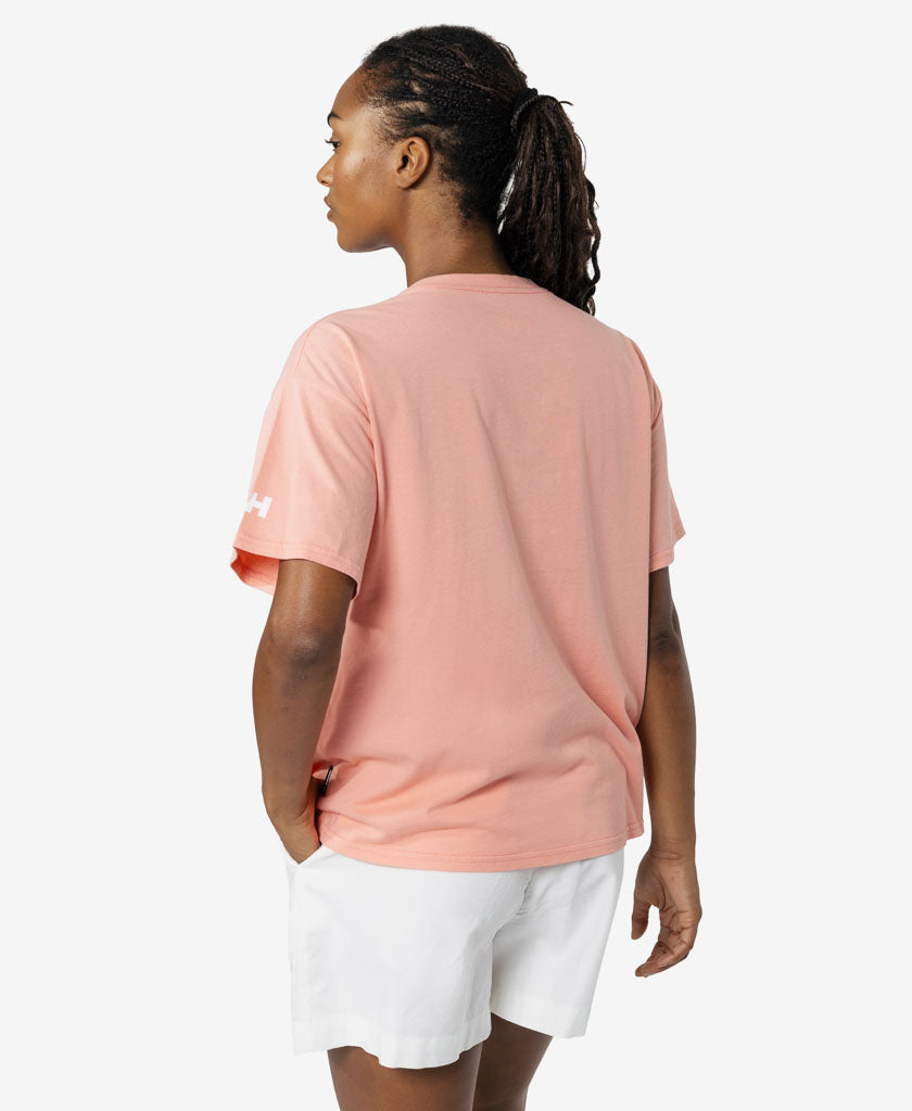 Helly Hansen W OUTLINE T-SHIRT (Coral Almond)