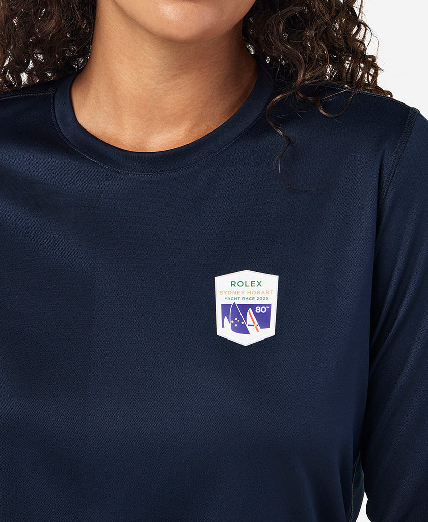 Helly Hansen RSHYR25 W TECH CREW LS (Navy)