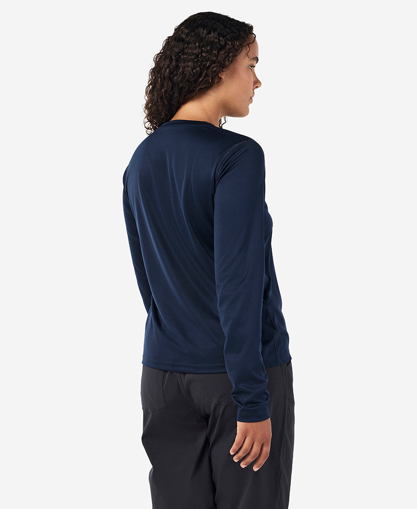 Helly Hansen RSHYR25 W TECH CREW LS (Navy)