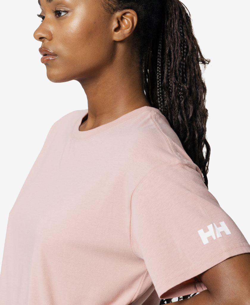 Helly Hansen W CREW T-SHIRT 2.0 (Pink Salt)