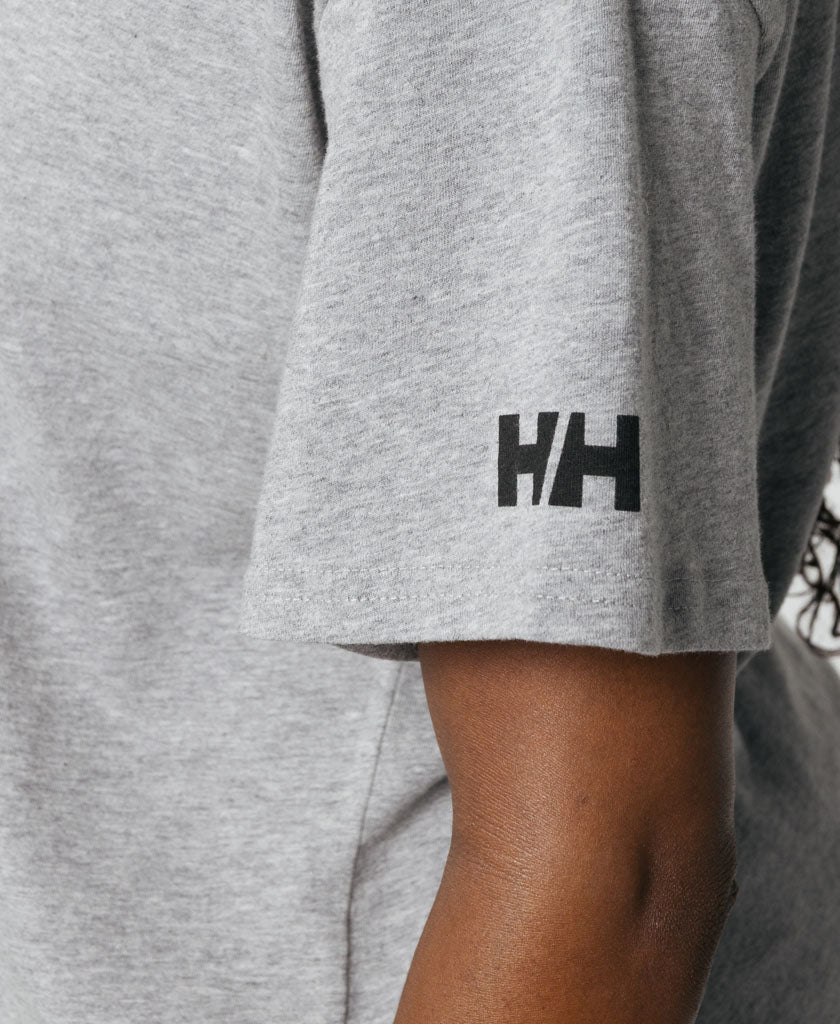 Helly Hansen W CREW T-SHIRT 2.0 (Grey Melange)