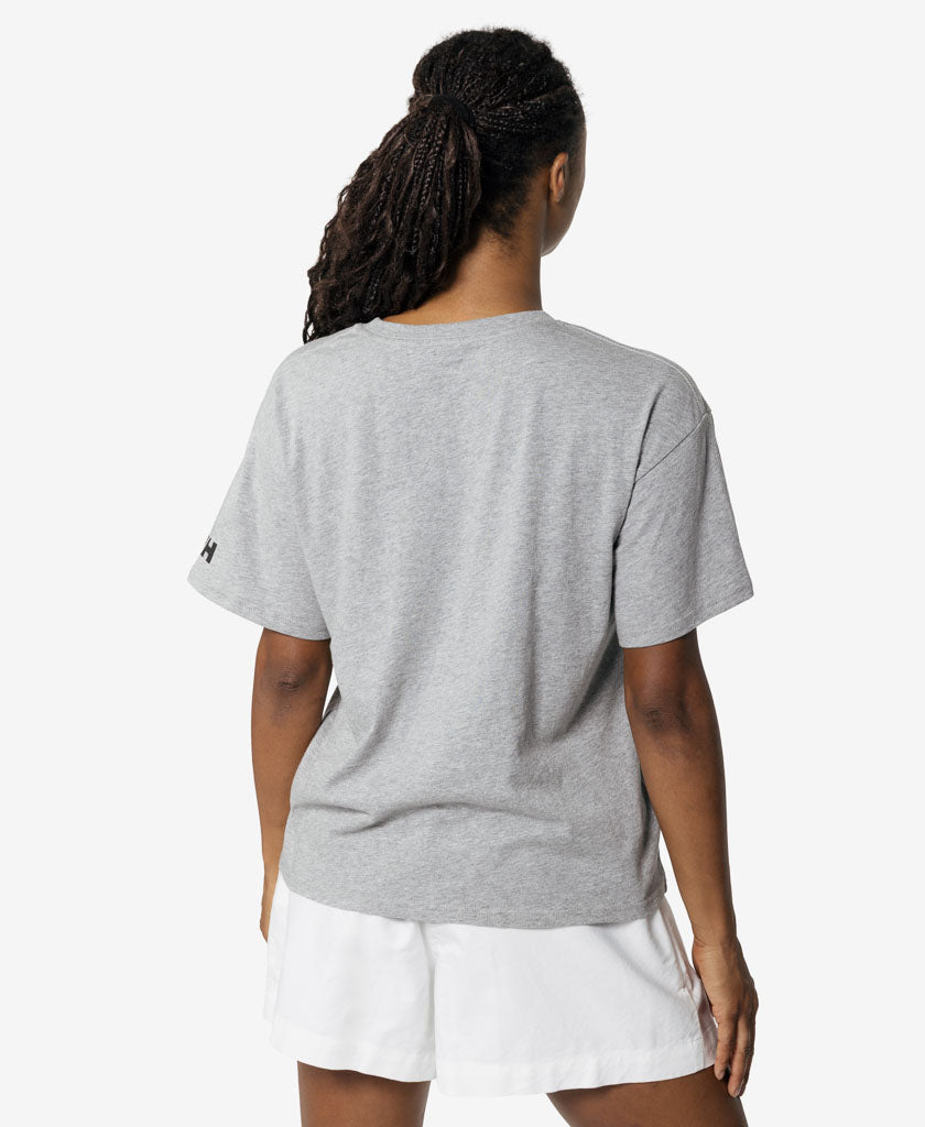 Helly Hansen W CREW T-SHIRT 2.0 (Grey Melange)