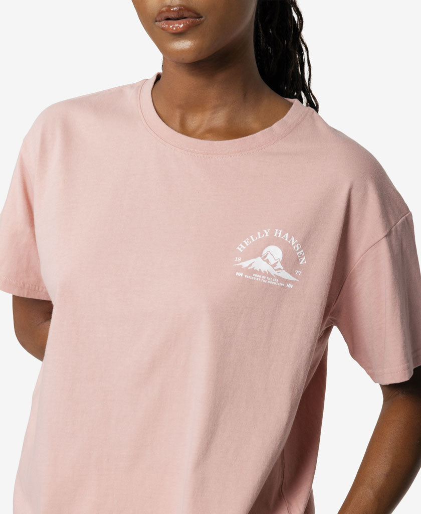 Helly Hansen W BRUFJELL T-SHIRT (Pink Salt)