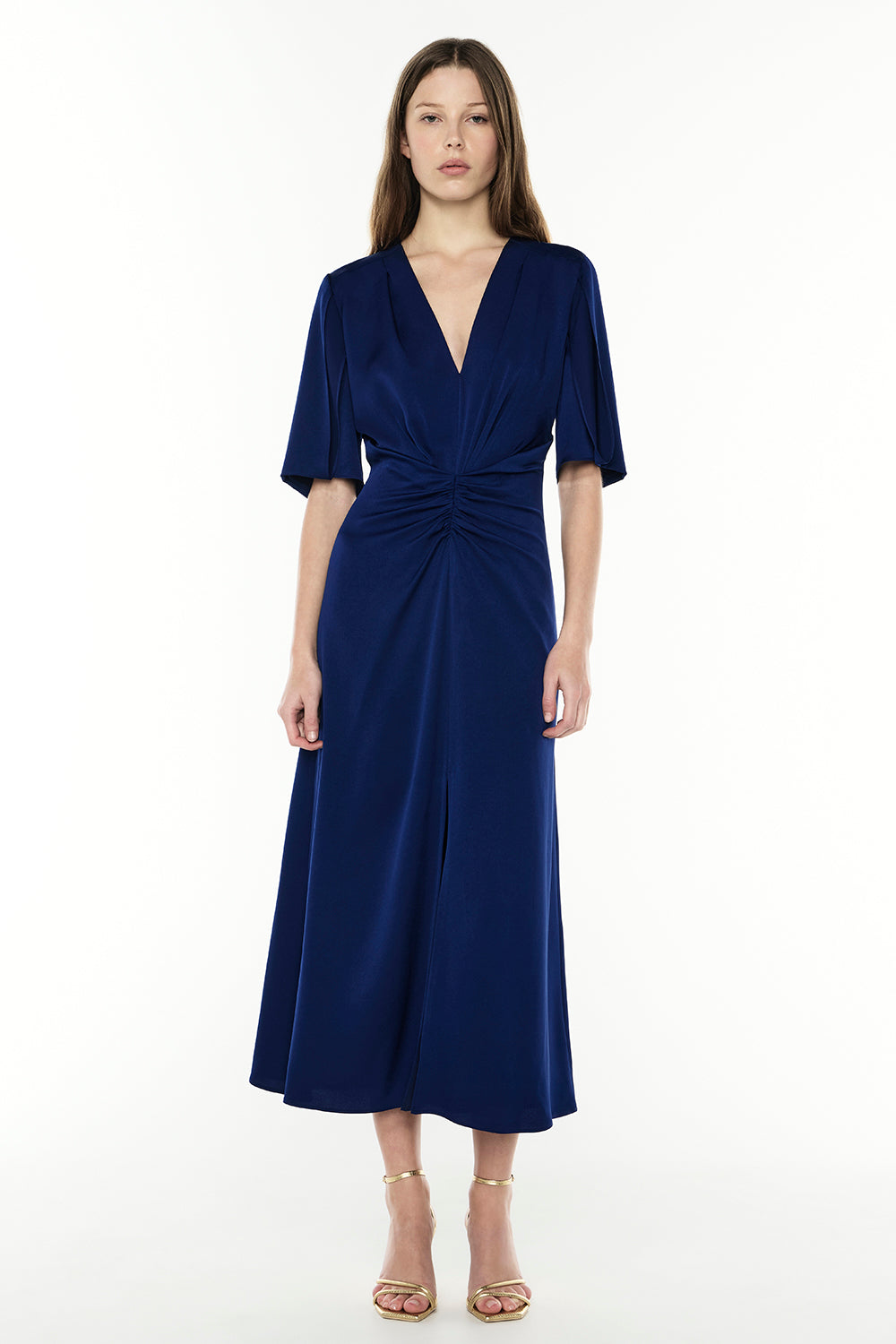 Image of Dresses. Productname: Dream State Dress in PEACOCK BLUE colour by brand - Manning Cartell