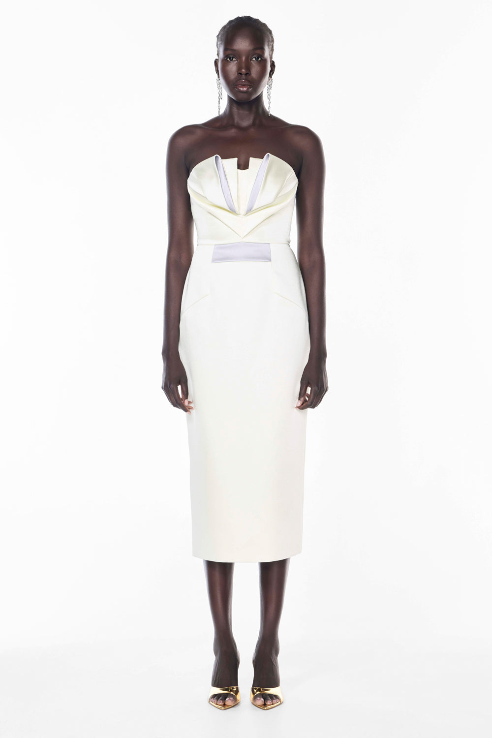 Stories We Tell Midi Dress (Lemon)