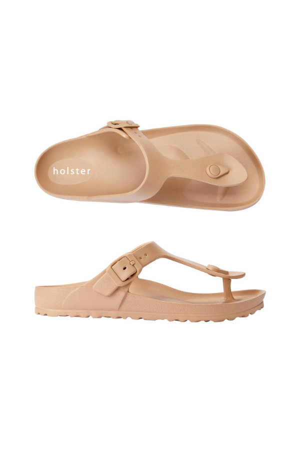 Image of Sandals. Productname: Coastal Sandal Tan in Tan colour by brand - Kabana