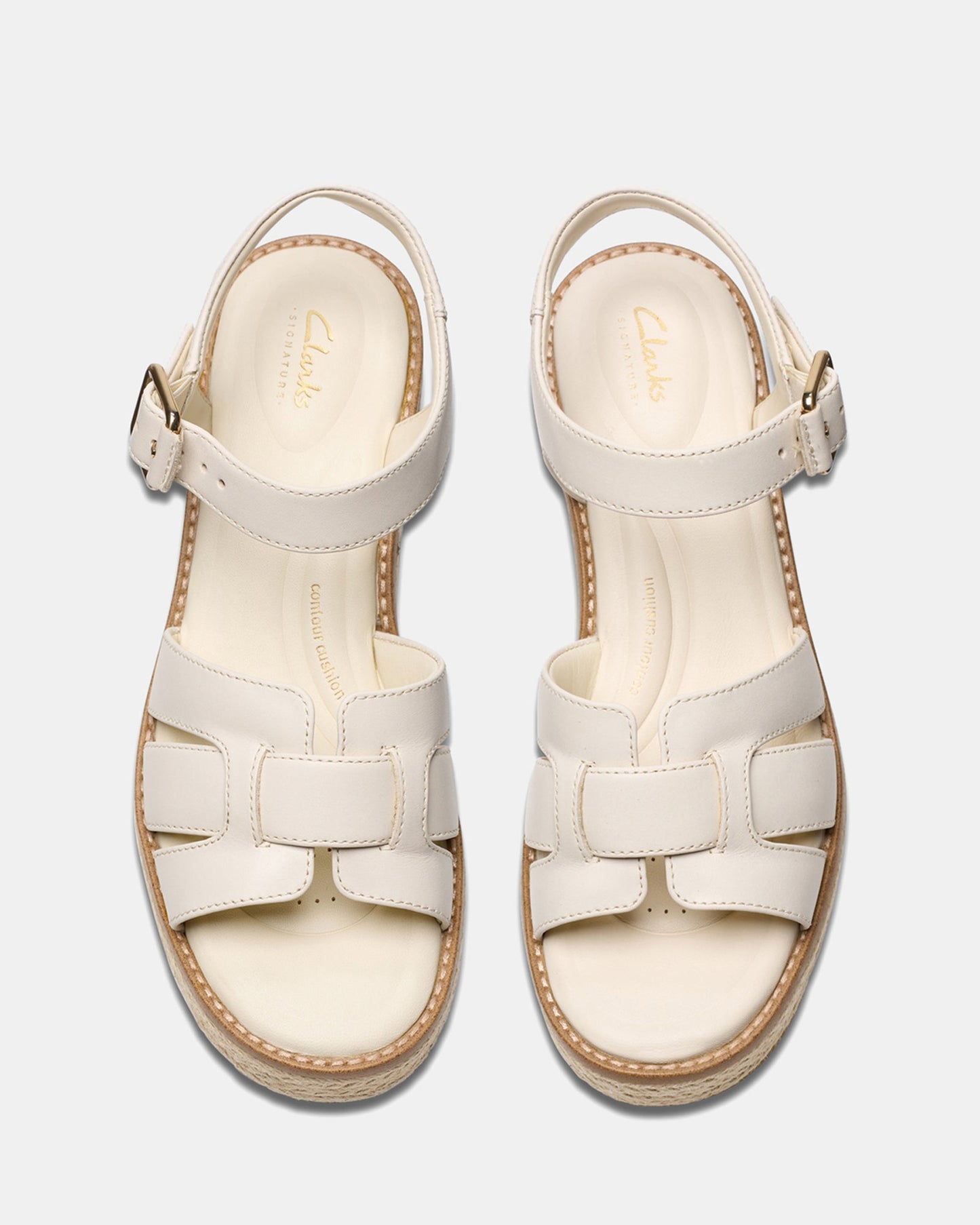 Coledale Strap Cream Leather