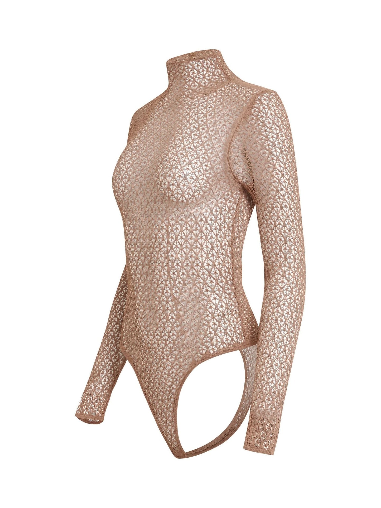 KHAITE Fena Bodysuit (Brown)