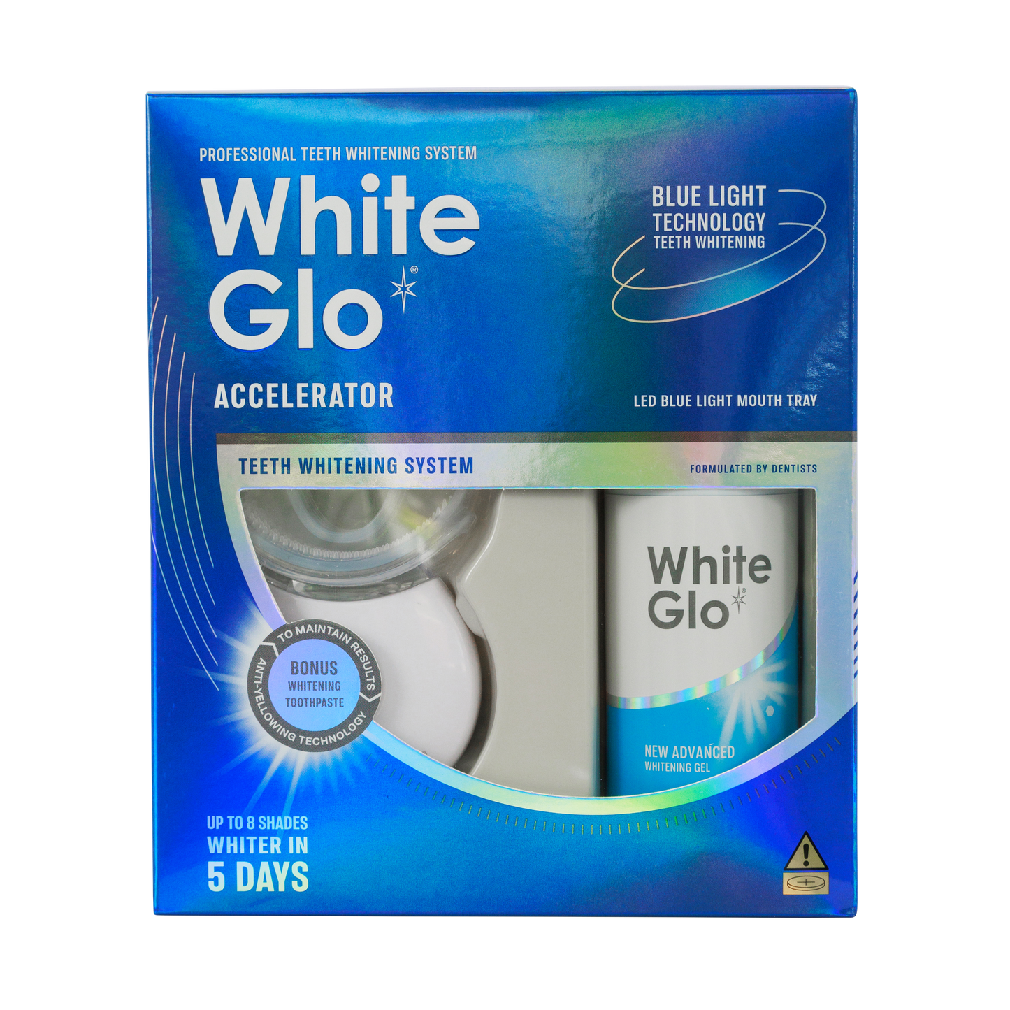Image of Teeth Whiteners. Product name - Accelerator Teeth Whitening Kit (New) in colour by brand - White Glo