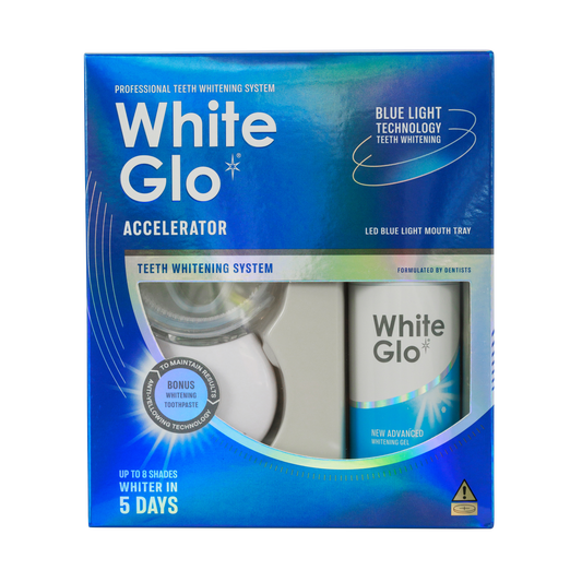 Image of Teeth Whiteners. Product name - Accelerator Teeth Whitening Kit (New) in colour by brand - White Glo