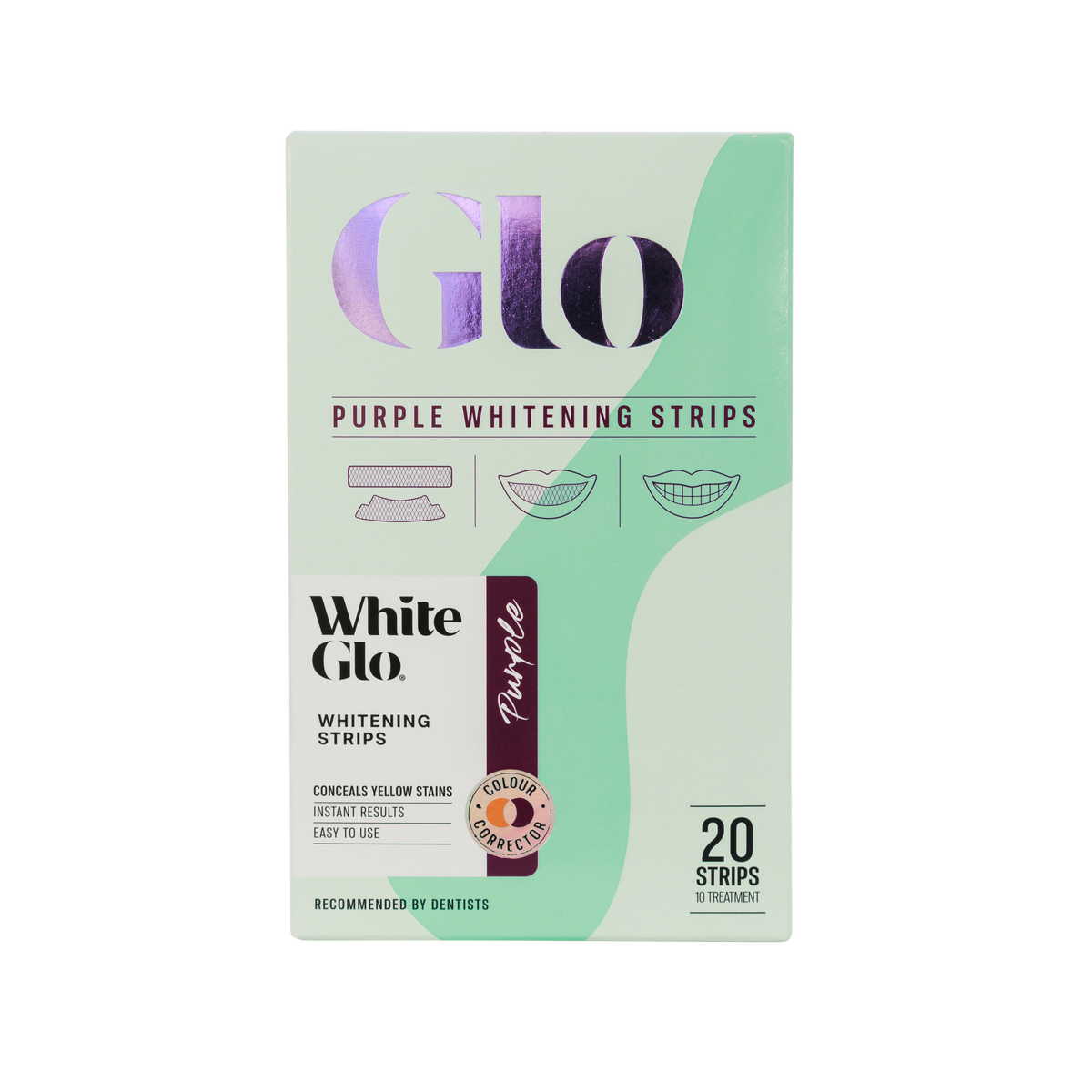 White Glo Purple Whitening Strips