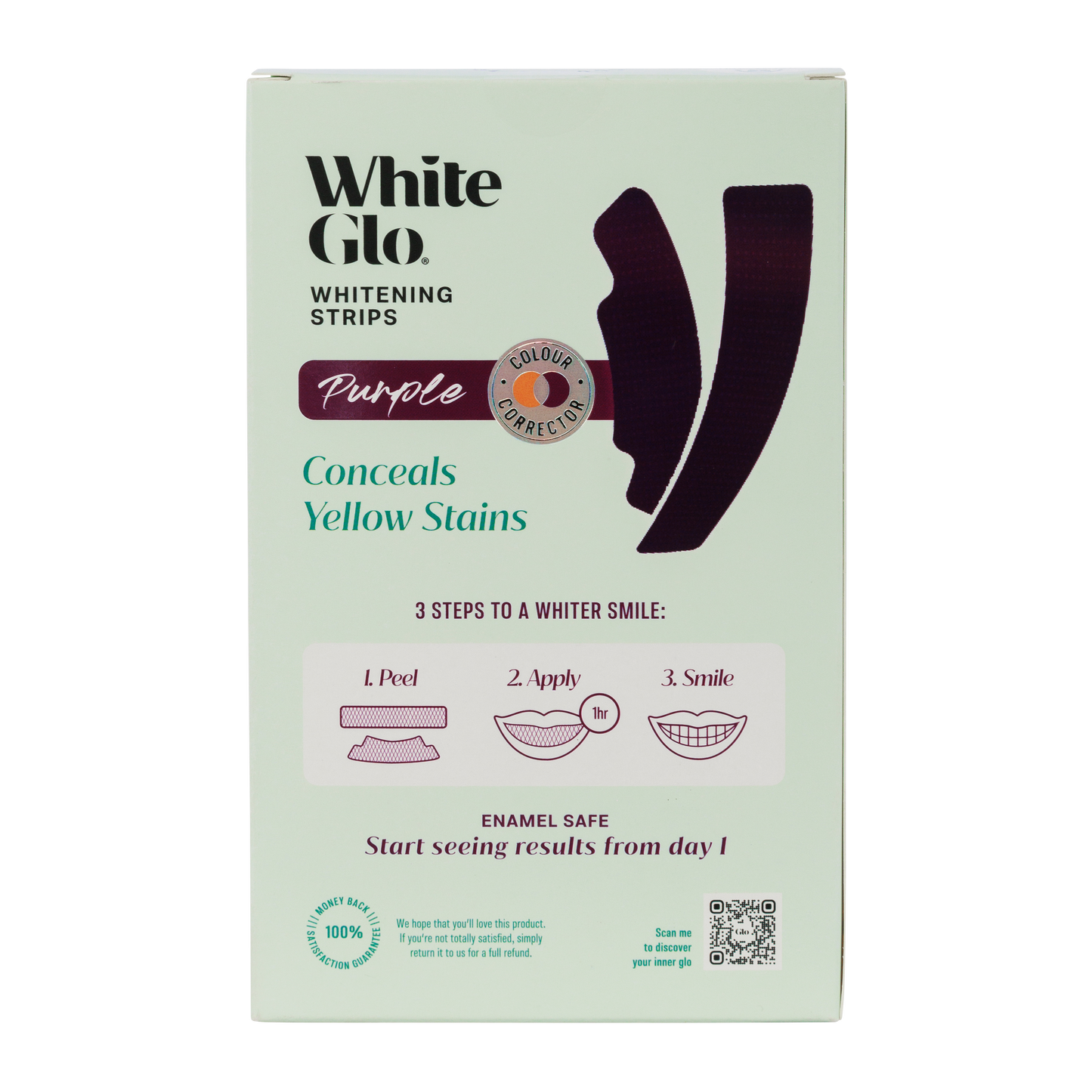 White Glo Purple Whitening Strips